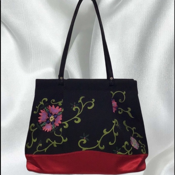 Coconut Shop Embroidered Shoulder Bag, Made in Viet‎ Nam - Picture 3 of 11
